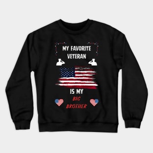 veteran brother Crewneck Sweatshirt